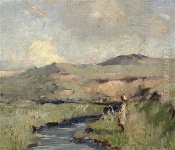 A Girl By The River - view 1
