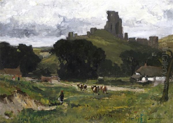 Corfe Castle, Dorset - view 1