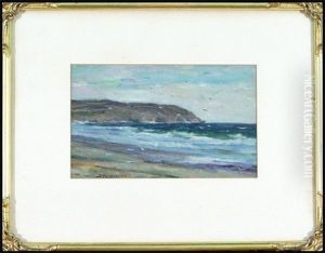The Sea At Gorleston by Bertram Walter Priestman