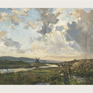 The Great Heath, Dorset by Bertram Walter Priestman