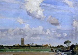 An October Afternoon, Alberswick Church, Suffolk