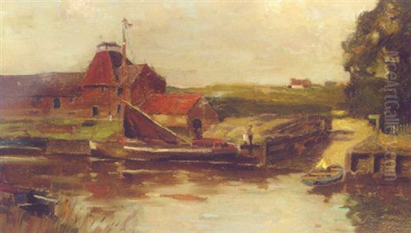 On A Norfolk River - view 1