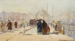 Le Pont De Galata, Constantinople