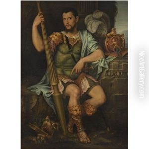 Portrait Of A Nobleman, Jean De Dinteville (?), As St. George