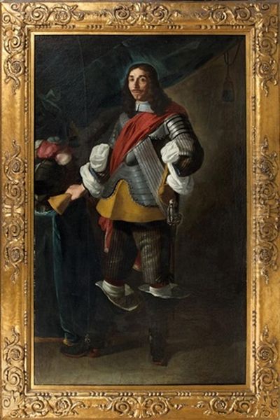 Portrait De Gentilhomme En Cuirasse - view 1