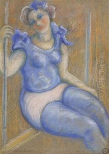 La Trapeziste by Andre Julien Prina