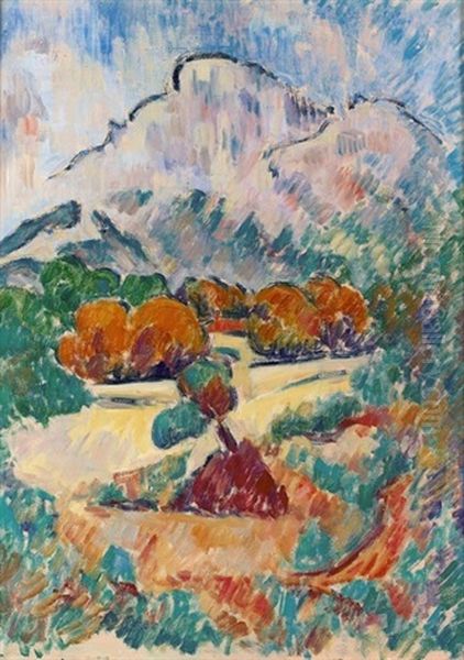 Herbstliche Landschaft Mit Baumen - view 1