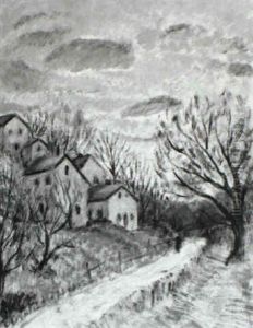Paysage Valaisan by Andre Julien Prina