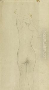 Female Nude From The Back by Giovanni Boldini