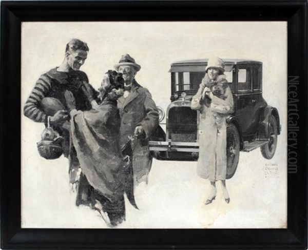 Dodge Car Illustration - view 1