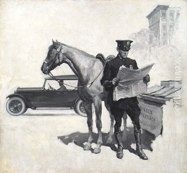 Untitled (illus. For Dodge Bros. Motor Cars) - view 1