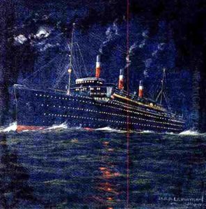 The U.s.s. "leviathan" by William Meade Prince