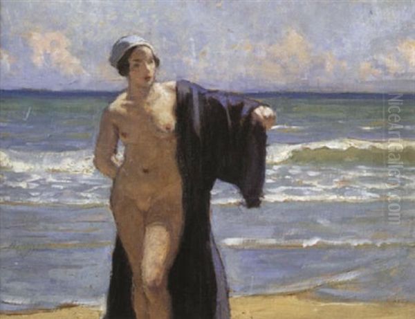 Etude Pour Baigneuse A Cabourg - view 1