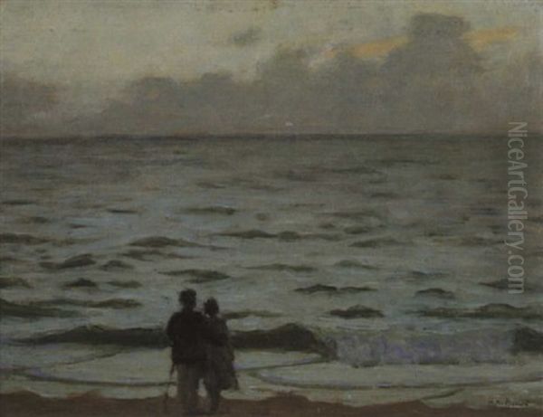 Couple Au Crepuscule - view 1