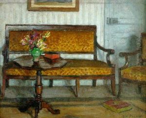 Le Salon Restauration by Rene Xavier Francois Prinet