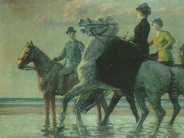 Les Amazones Sur La Plage - view 1