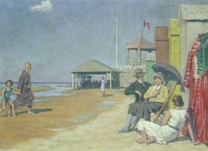 Cabourg : La Plage