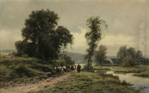 Cattle Drovers: A Pair Of Works