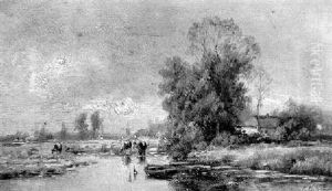 At The Watering Hole by Ferdinand De Prins