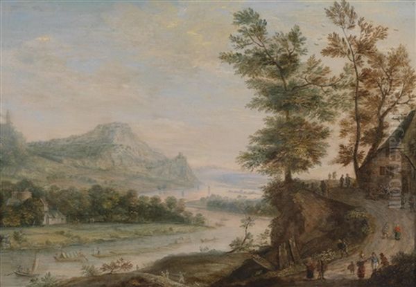 Flusslandschaft - view 1
