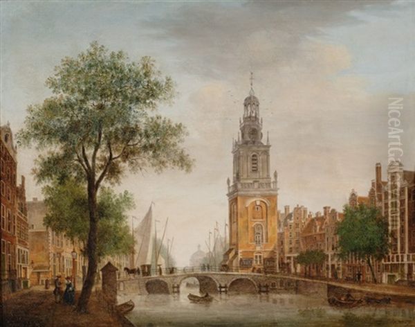 View Of The Jan Roodenpoort-tower In Amsterdam - view 1