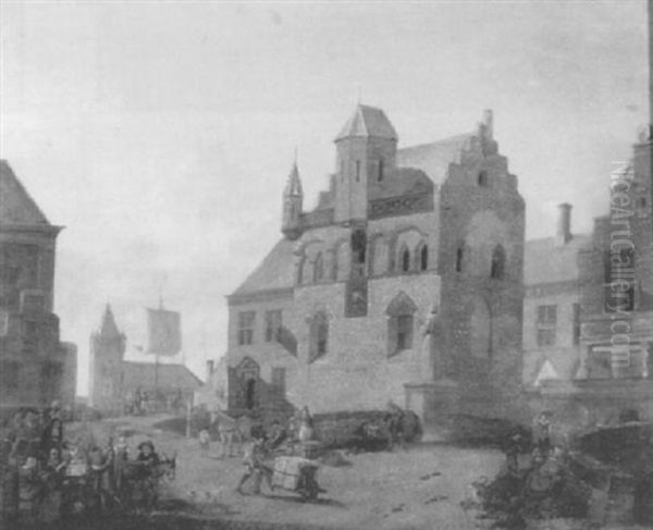 A Town Square - view 1