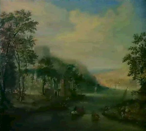 Flusslandschaft. - view 1