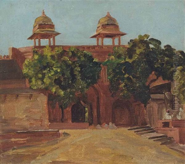 View Of The Lal Darwaza On The Matwa Road, Between The Purana Qila And Old City, Delhi - view 1