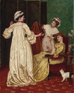 The Gossips by Valentine Cameron Prinsep