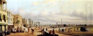 Government House And The Maidan, Calcutta