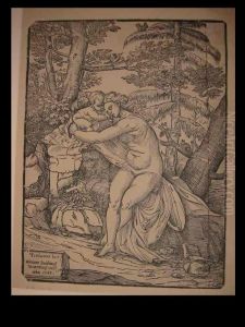 Venus And Cupid In The Woods
