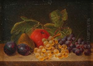 Frukt-stilleben by Christian August Printz