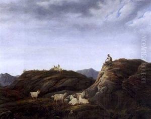Gjetergutt by Christian August Printz