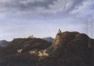 Gjetergutt by Christian August Printz