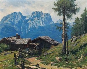 Blick Auf Die Lienzer Dolomiten