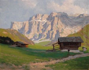 Die Sellagruppe Im Grodnertal, Dolomiten by Karl Ludwig Prinz