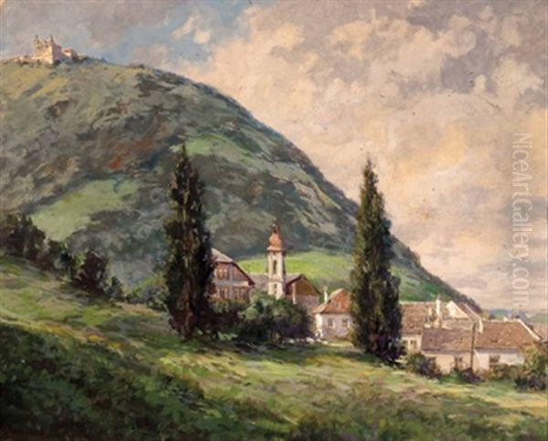 Niederosterreichisches Dorf Und Wallfahrtskirche (maria Taferl) - view 1