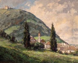 Niederosterreichisches Dorf Und Wallfahrtskirche (maria Taferl)