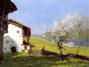 Fruhling In Den Bergen by Karl Ludwig Prinz
