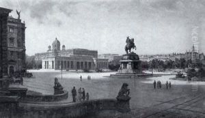Der Heldenplatz In Wien by Karl Ludwig Prinz