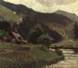 Motiv Aus Salzburg by Karl Ludwig Prinz