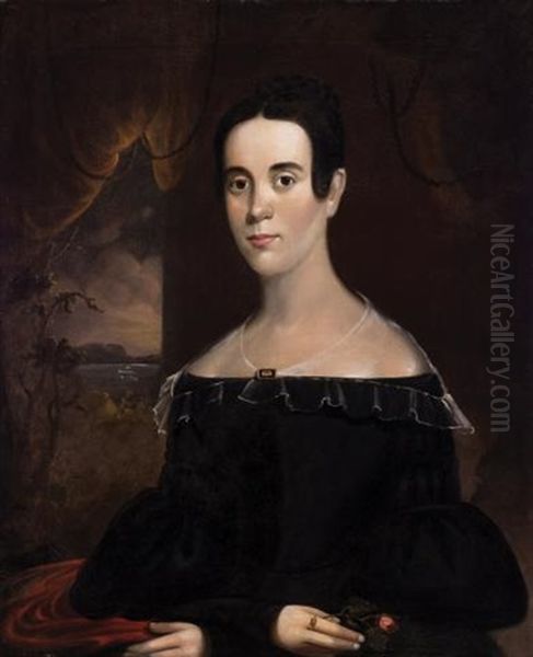 Portrait Of Otis Kimball And Portrait Of Margaret Kimball - view 1