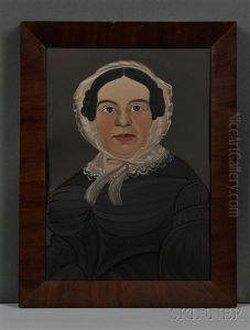 Portrait Of A Woman With A White Bonnet