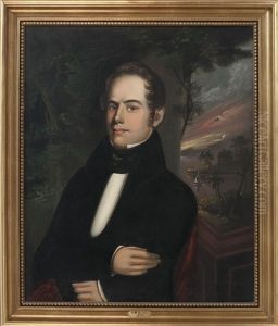 Academic Portrait Of A Young Man by William Matthew Prior