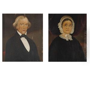 Portraits Of Mr. Greeley, Explorer (+ Mrs. Greeley; 2 Works) Portraits Of Mr. Greeley, Explorer (+ Mrs. Greeley; 2 Works)