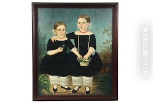 Portrait Of Selena Schwoll And Ann Schwoll Of Brooklyn, Ny by William Matthew Prior