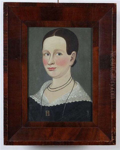 Portrait Of Lady With Necklace - view 1