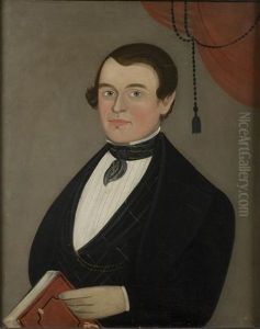 Portrait Of A Man With Book