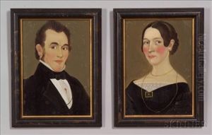 A Lady (+ A Gentleman; Pair) by William Matthew Prior