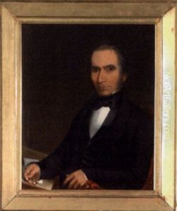 Portrait Of Lacaster, Pennsylvania Mayor James Mathiot by William Matthew Prior